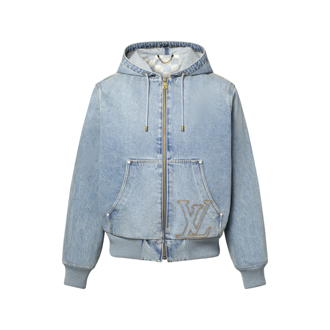 フーデッド ワークウェア デニムブルゾン ｜ルイ・ヴィトン 公式サイト